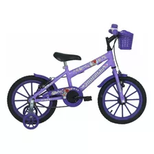 Bicicleta Mormaii Infantil Aro 16 Sweet Girl Cesta V-brake