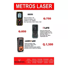 Metros Laser Certificados 