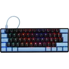 Teclado Gamer Mecánico Game Factor Kbg560-bl Switch Gateron 