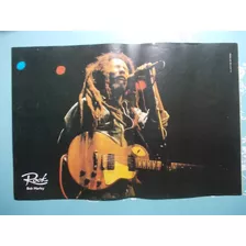 Poster Rock A Música Do Século Xx - Bob Marley/ Eric Clapton