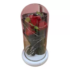 Flor Artificial De Cristal Decorativa Con Luces