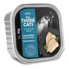 Pate Gato Three Cats Control Bola De Pelo 90gr 