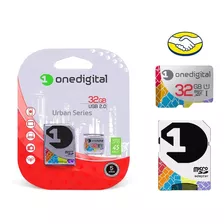 Micro Sd 32 Gb Clase 10 Onedigital / Original 