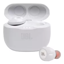 Audífono Jbl Tune 125tws True Wireless Pure Bass Blanco