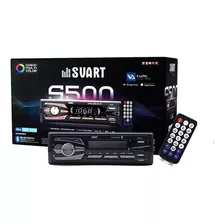 Rádio Automotivo 1din Svart Techone Mp3 2 Usb Fm Bluetooth 