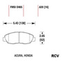 Mordaza Freno Derecha Delantera Para Honda Insight   2012