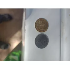 Monedas De Cincuenta Centavos Del Año 1894 Y1983 Palenque 