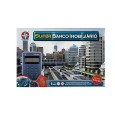 Super Banco Imobiliário Com Máquina De Cartão Jogo De Mesa