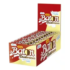 Chocolate Duo Baton Ao Leite/branco C/30un Garoto