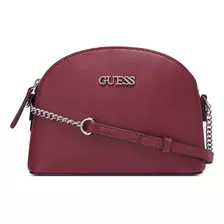 Bolsa Guess Factory Le872971 Acabado De Los Herrajes Niquel Color Rojo Color De La Correa De Hombro Rojo Diseño De La Tela Liso