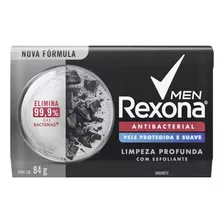 Sabonete Barra Rexona Men Limpeza Profunda Esfoliante 84g