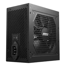 Fuente De Poder Msi Mag A850gl 850w 80+ Gold Full Modular Color Negro