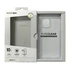 Capa Anti Impacto Premium Tech 21 Para iPhone 11 Pro Max Cor Branco Clear