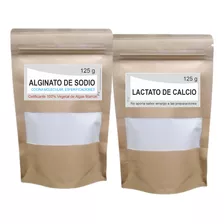 Alginato De Sodio + Lactato De Calcio Esferificaciones