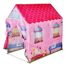 Barraca Infantil Tenda Rosa Grande Minha Casinha Cabana Top