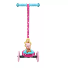 Patineta Eléctrica Barbie De 3 Ruedas Para Niñas