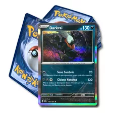 Darkrai Paralelo Raro Mítico + Lote De 100 Cartas De Pokémon