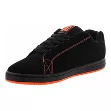 Dc Gaveler - Patines Bajos Para Hombre, Negro/naranja