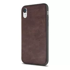 Salawat Compatible Con iPhone XR Case, Slim Pu Leather Vinta