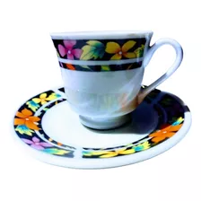  6 Tazas De Café De Porcelana