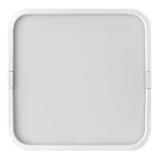 Plafon Techo Dominis 20x20cm-blanco Idea Con Led Incluido