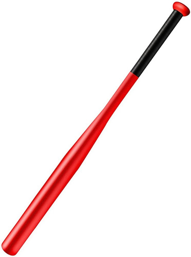Bate Beisbol Baseball Aluminio Color Rojo