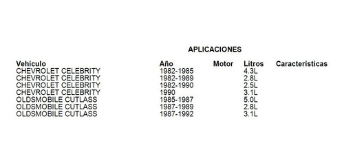 Balatas Tambor Chevrolet Celebrity 2.8l 1982-1989 Bioceramic Foto 2