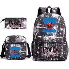 Mochila De Juego 3 En 1 Huggy Wuggy Poppy Playtime F