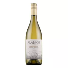 Caja De 12 Vino Blanco Alamos Chardonnay 750 Ml