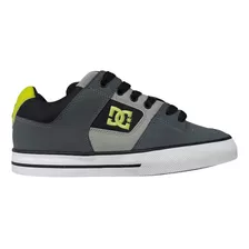 Zapatillas Dc Shoes Modelo Pure Gris Verde Nueva Coleccion