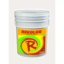 Cubeta De Pintura Vinilica Lavable 19 L Rekolor