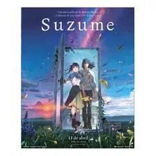 Poster Original, Oficial De Cine Suzume Y Una Postal