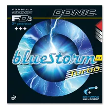 Borracha Donic Bluestorm Z1 Turbo Tênis De Mesa + Cola 15ml