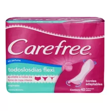 Protetor Diário Carefree Tododia Flexi S Perfume 40 Unids