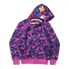 Sudadera De Bape Shark Deportiva Con Capucha