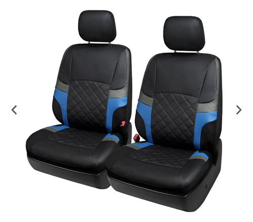 Fundas Tacto-piel Cubierta Azul Vestiduras Honda Hrv 2016-19 Foto 2