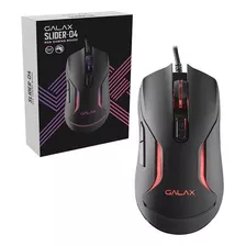 Mouse Gamer Galax Slider-04 Preto 6400dpi Usb