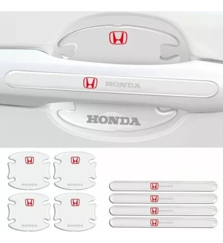 Protector Antirayones Silicon Trans. 8 Pzas. Emblema Honda Foto 2