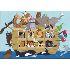 Puzzle Jumbo Infantil 48 Piezas El Arca De Noe