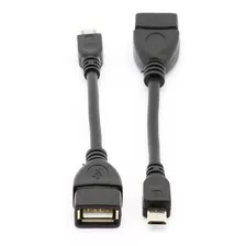 Cabo Micro (v8) Usb Para Otg Usb Fêmea - Otg