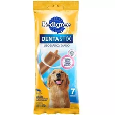 Petisco Dentastix 270g Pct C/ 7un Raças Grandes Pedigree