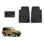 Tapetes 4pz Charola 3d Logo Jeep Wrangler Rubicon 07 - 24