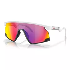 Anteojos De Sol Oakley Prizm Bxtr L Con Marco Color Matte White, Lente Rosa De Bio-matter Estándar - Oo9280