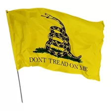 Bandeira Gadsden Don't Tread On Me 1,50m X 1m Liberal Ancap