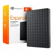 Disco Rígido Externo U Hd 4tb Seagate Expansion Cor Preto