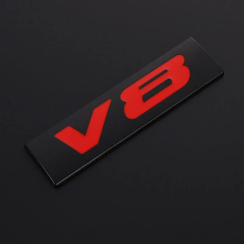 Para Para Bmw Kia Nissan Toyota 3d Metal V6 V8 Logo Sticker