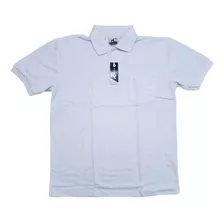 Camisa Polo Kalanuí Pique Lisa Branco/ Branca Com Bolso 