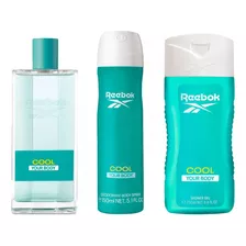 Set Reebok Cool Your Body Woman Edt 100 Ml Importado