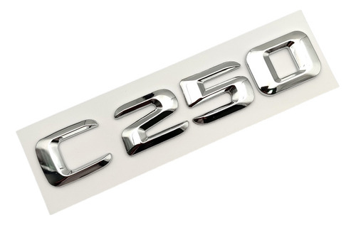 Letras Cromadas Insignia C180 4matic Para Mercedes- Benz Foto 7