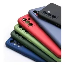 Funda Silicona Para iPhone Silicone Case Celular Colores